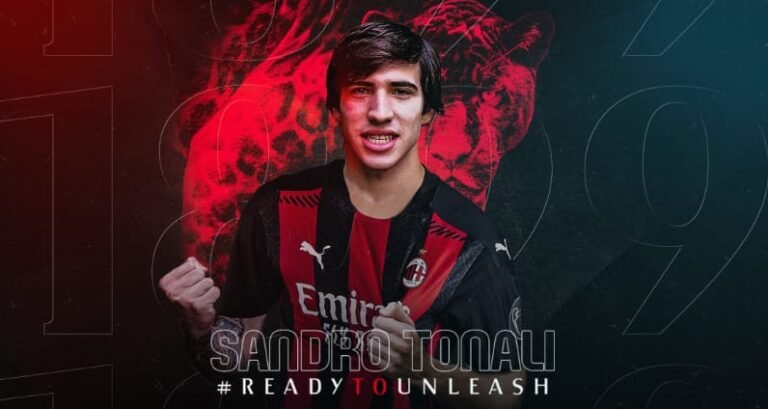 Tonali é o novo contratado do AC Milan