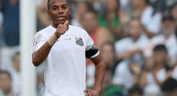 Com a punição da FIFA, Robinho se vê ainda mais longe do Santos