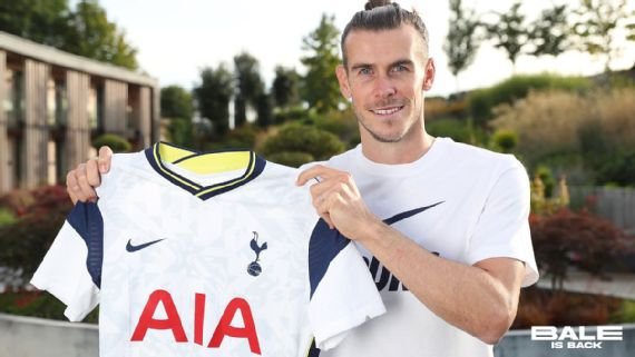 Bale chegou ao Tottenham machucado