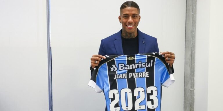 Grêmio não recebeu nenhuma proposta do Palmeiras por Jean Pyerre