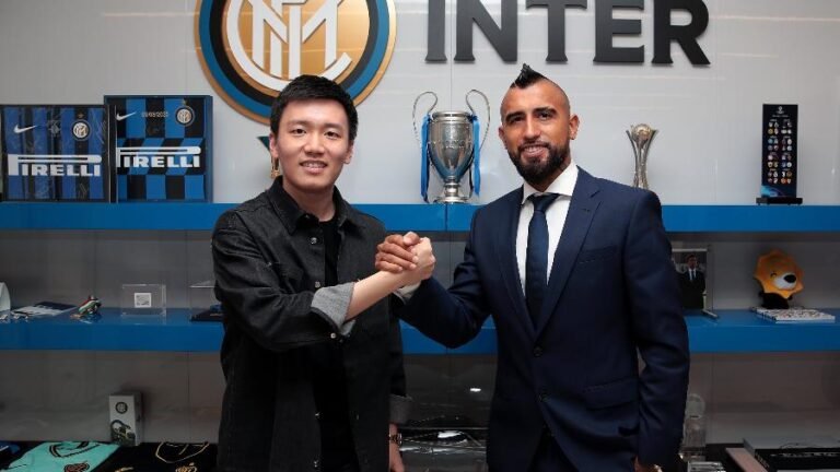 Vidal é oficialmente jogador da Inter de Milão