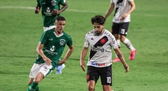 Com mudanças, Vasco vai à Goiânia para enfrentar o Goiás