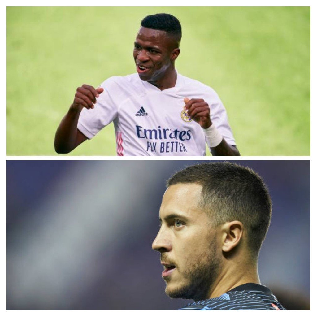 Hazard está descartado para El Clásico e surge chance para Vinícius Júnior