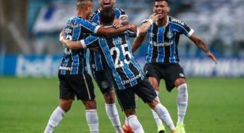 Grêmio foi superior ao Botafogo mesmo com um a menos