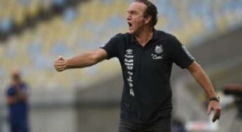 Ainda sem “meia ideal”, Cuca vê “lacunas” no elenco do Santos