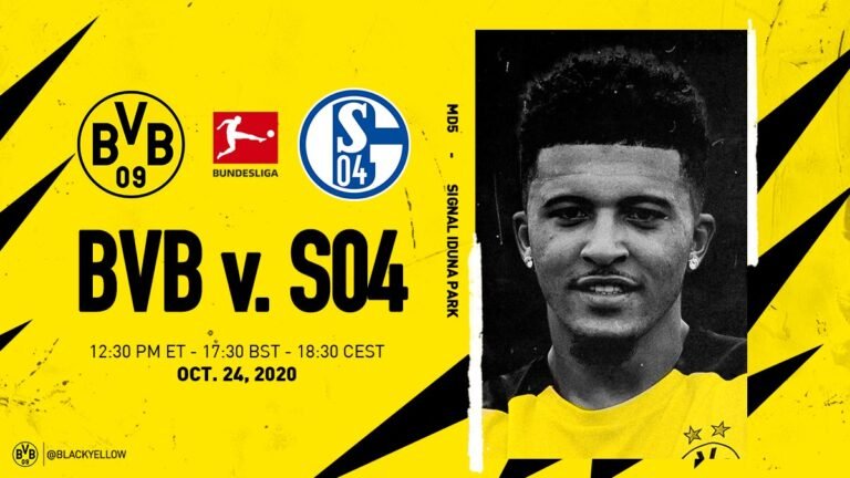 Revierderby: Dortmund recebe o Schalke pela 5ª rodada da Bundesliga