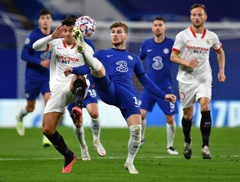 Sem gols, Chelsea e Sevilla empatam na estreia pela Champions League