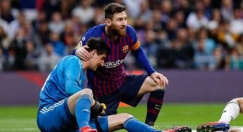 Courtois fala de Messi e Cristiano Ronaldo