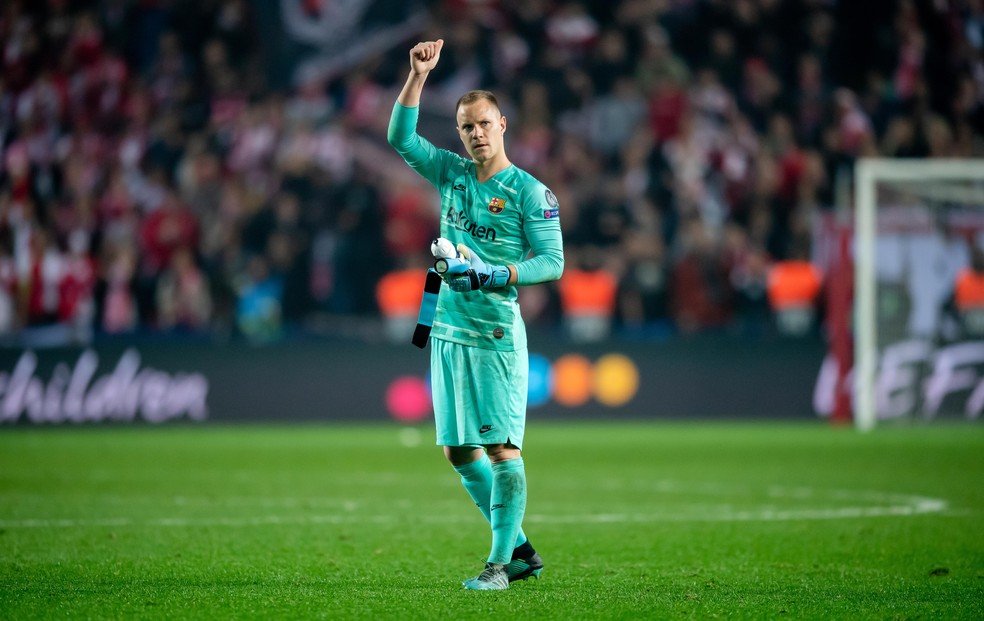 camisa do goleiro ter stegen