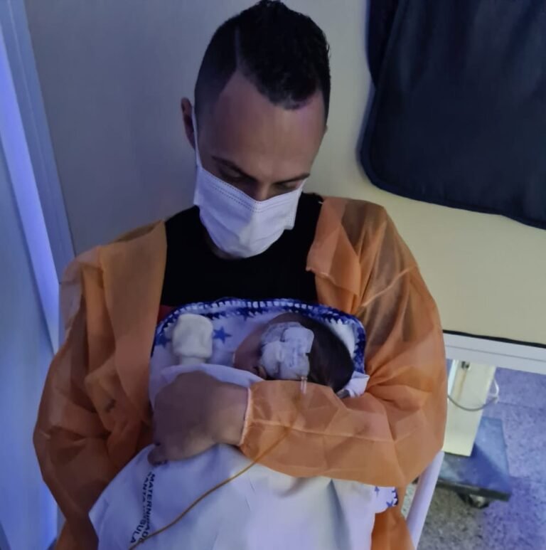 Filho em cirurgia: Victor Rangel foi liberado pelo Santa Cruz para acompanhá-lo