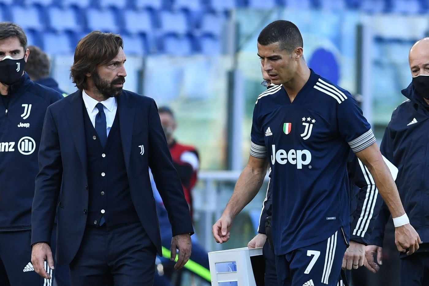 A barca de dispensas preparada por Andrea Pirlo
