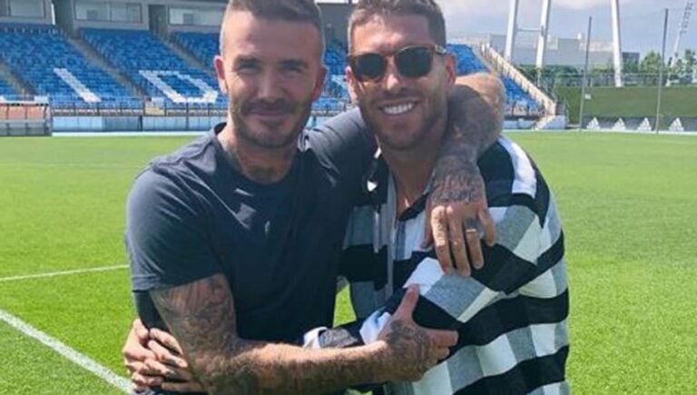 David Beckham pretende levar Sergio Ramos para o Inter de Miami