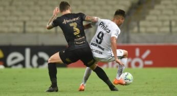 Santos perde para o Ceará e é eliminado da Copa do Brasil