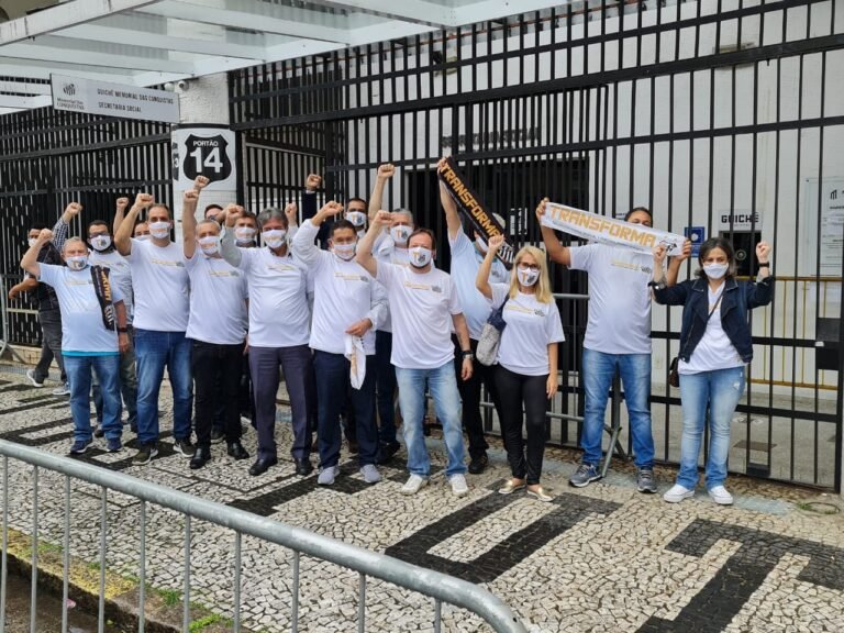 Chapa TRANSFORMA SANTOS, registra candidatura liderada por Ricardo Agostinho e Ronald Monteiro