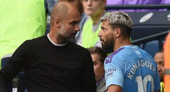 Pep Guardiola comenta sobre o futuro de Sergio Agüero