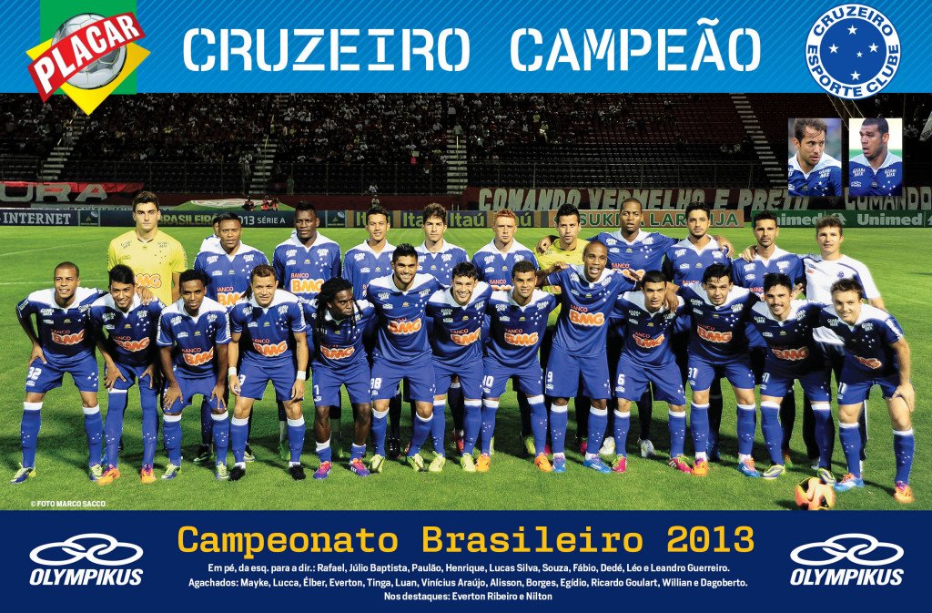 Un día como hoy: Cruzeiro era tricampeão brasileiro