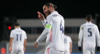 Sergio Ramos atinge a marca de 100 gols com a camisa do Real Madrid