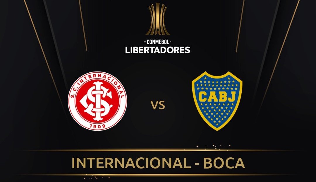 Partida entre Internacional x Boca Juniors é adiada