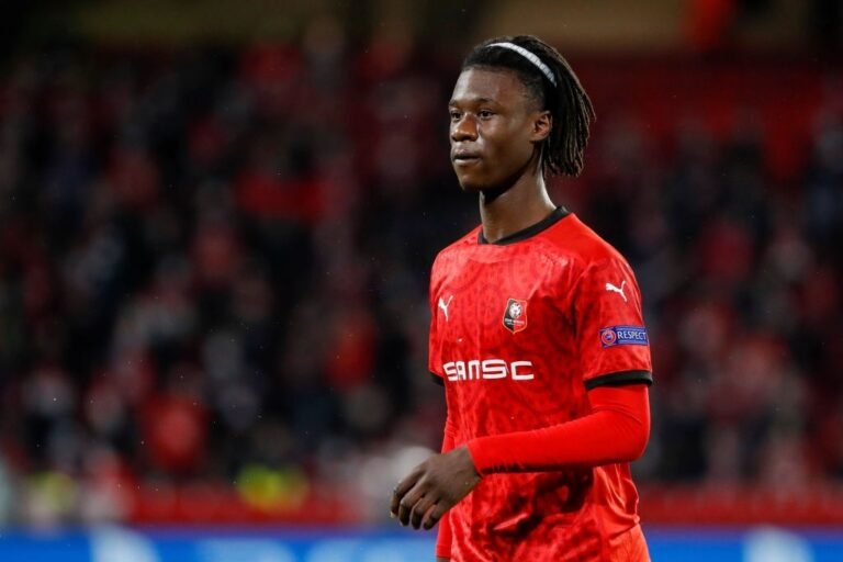 Forte alvo do Real Madrid, Eduardo Camavinga fica próximo de renovar com o Rennes