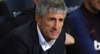 Quique Setién esclarece relação difícil com Messi, resultado de 8 a 2 e o seu futuro