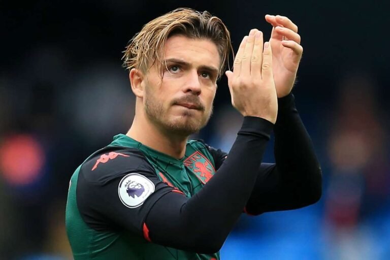 Jake Grealish ainda é interesse do Manchester City de Pep Guardiola