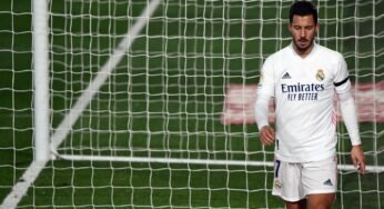 Hazard tem lesão confirmada e desfalcará Real Madrid por cerca de três semanas