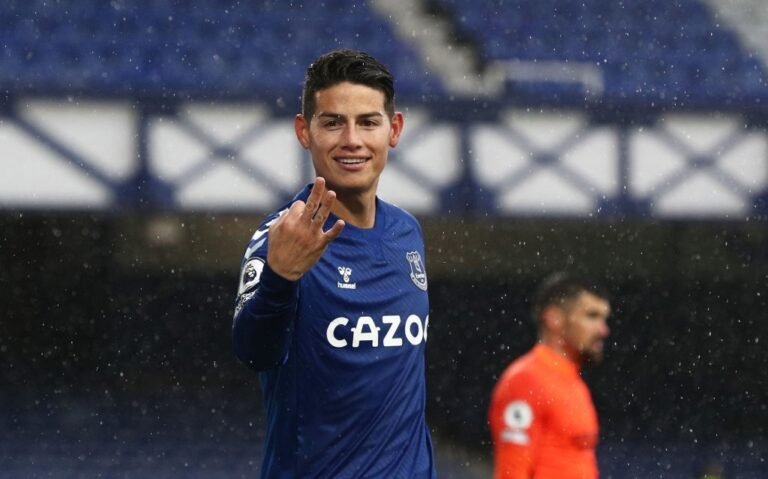 Carlo Ancelotti diz que Everton é o lugar perfeito para James Rodriguez
