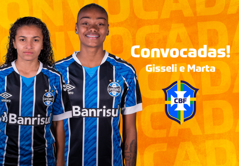 Gisseli Mariano e Marta são convocadas para a Seleção Brasileira Sub-20