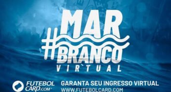Santos vende ingressos simbólicos para jogo da Libertadores: “#MarBrancoVirtual”