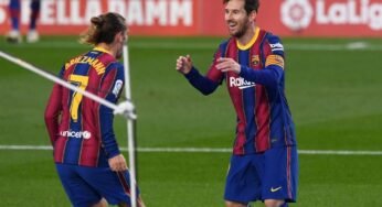 Griezmann relembra primeira conversa com Messi: “Me disse que estava fechado comigo”