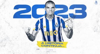 Pepe renova com o Porto até 2023