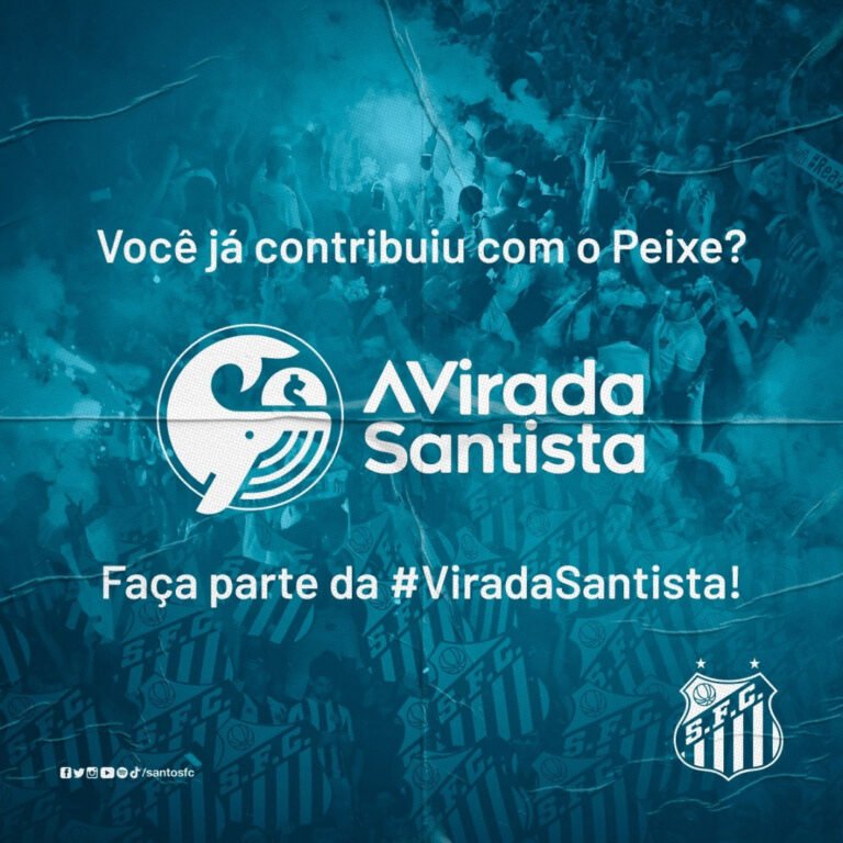 Santos encerra Virada Santista, vaquinha virtual