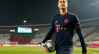 Robert Lewandowski no topo do The Best