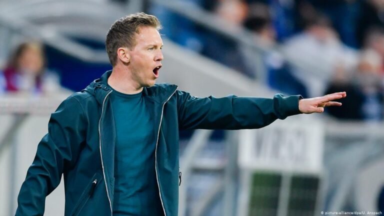 Julian Nalgesmann, técnico do RB Leipzig, deseja enfrentar o Real Madrid ou a Juventus nas oitavas de final da Champions League