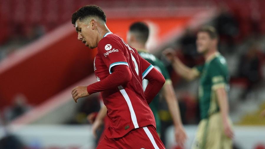 Firmino perde espaço na equipe do Liverpool