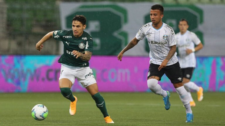 Palmeiras desperdiça chances e empata com o Grêmio