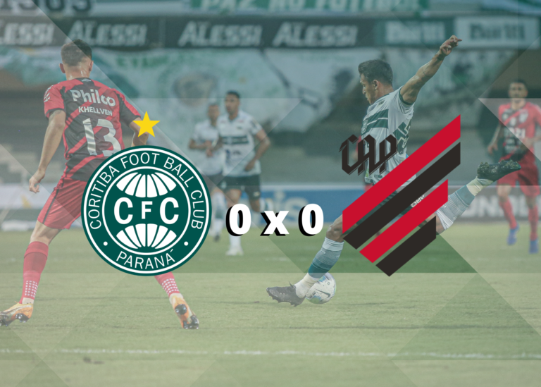 Em jogo morno e sem gols, Atletiba termina em empate