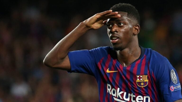 O Manchester United não esquece Ousmane Dembélé