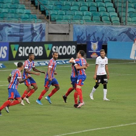 Bahia derrota o Corinthians e se livra da zona de rebaixamento