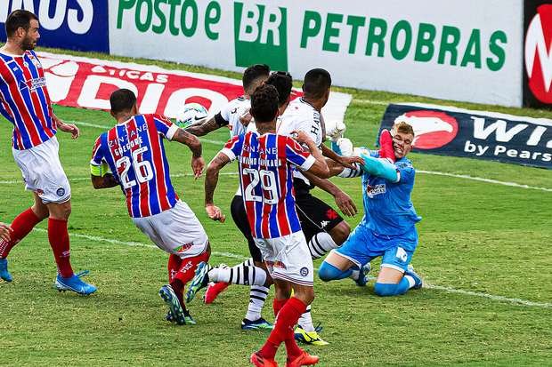 Bahia empata fora de casa contra o Vasco