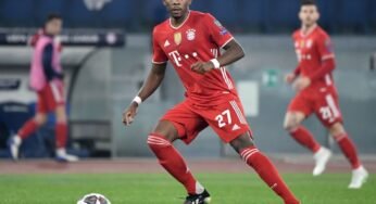 Alaba quer ser contratado para jogar no meio-campo