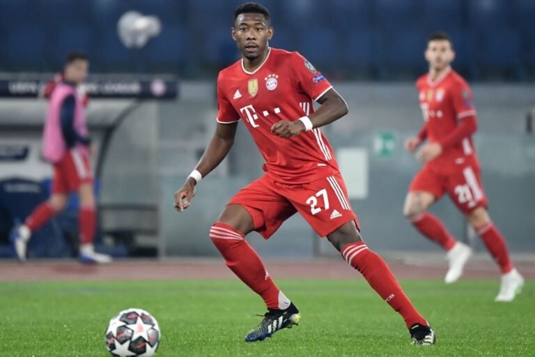 Alaba quer ser contratado para jogar no meio-campo