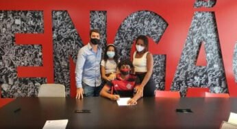 Sobrevivente do incêndio no Ninho assina contrato com o Flamengo