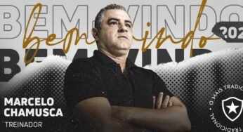 Marcelo Chamusca é o novo técnico do Botafogo