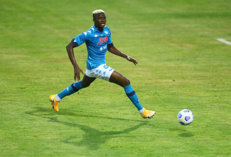 Napoli confia em Osimhen, apesar da primeira temporada abaixo da ideal