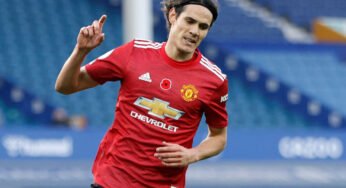 Solskjaer deseja renovação de Cavani: ‘Fiquei impressionado com ele’