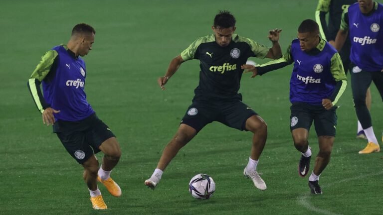 Abel comanda treino tático no Catar