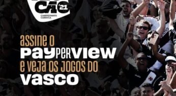 Vasco anuncia pacotes para transmissão exclusiva do Campeonato Carioca 2021