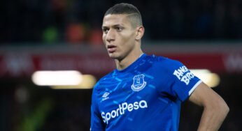 Richarlison e Everton FC em discordância