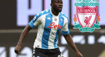 Liverpool prepara uma oferta por Koulibaly, do Napoli